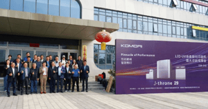 Komori Announces First Installation of J-throne 29 in China at Grandprint  and Open House Event